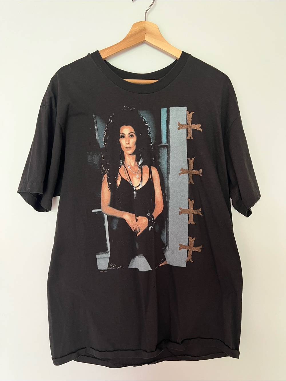 Vintage 1990 Cher Heart of Stone Tour Shirt
